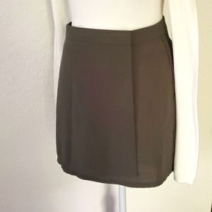 NWT Wrap mini skirt Forever 21 army or olive green